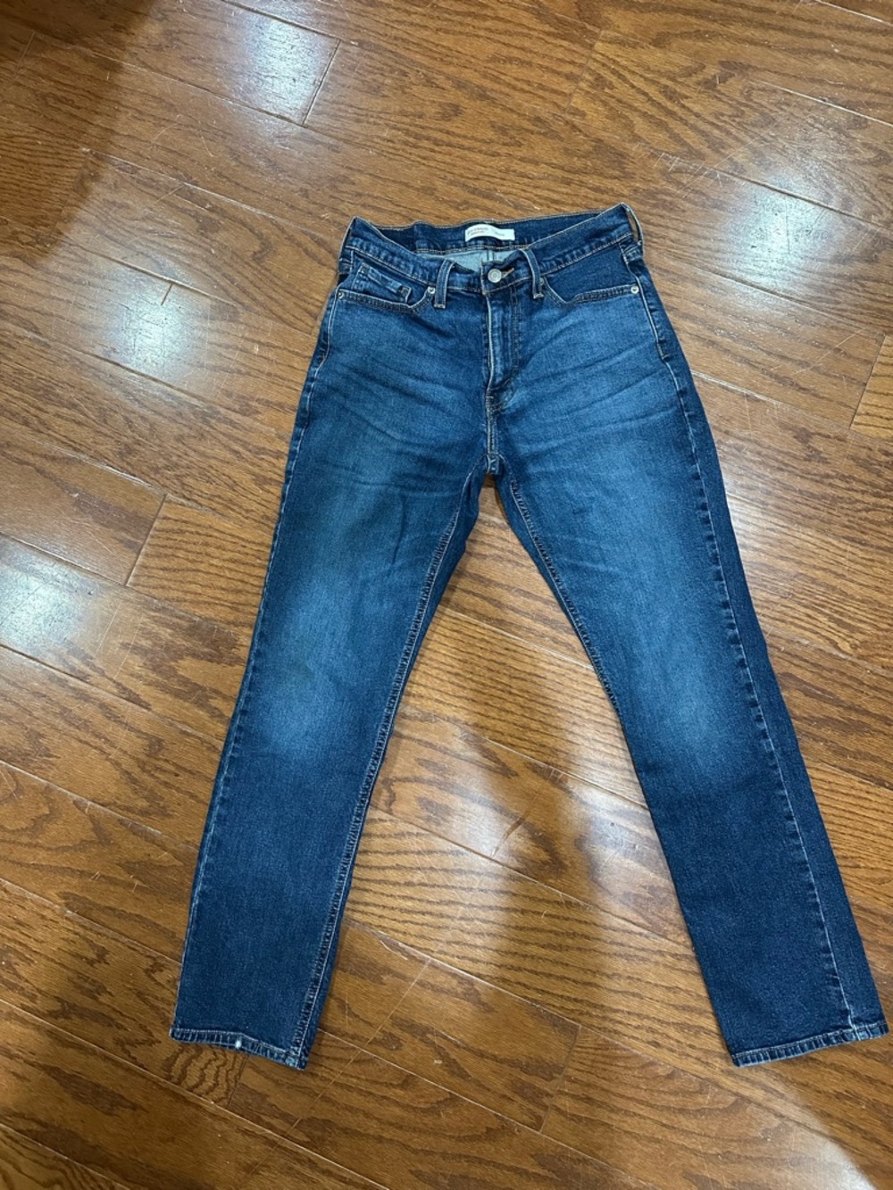 Signature by Levi Strauss Men’s Slim Straight Jeans in Indigo Blue 30x32